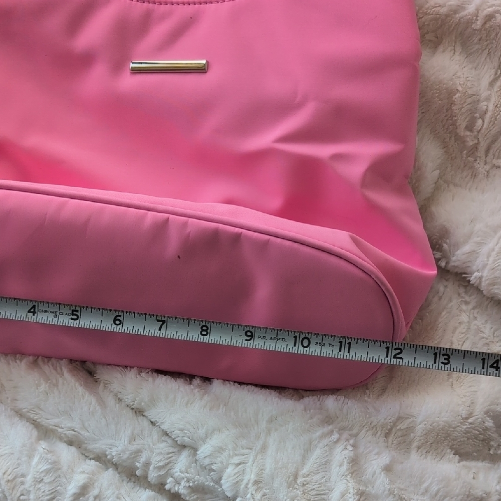 Vintage Pink Fabric Women's Bag - Picture 3 of 9